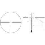 Trijicon Credo HX 1-6x24 Riflescope with Red BDC 223 Reticle (CRHX624-C-2900020) - 4