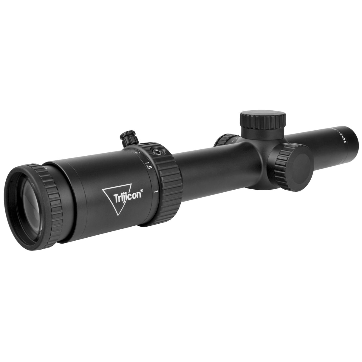 Trijicon Credo HX 1-6x24 FFP MOA Red Hunting Riflescope (CRHX624-C-2900021): durable, illuminated optic for hog, varmint, and whitetail hunting.