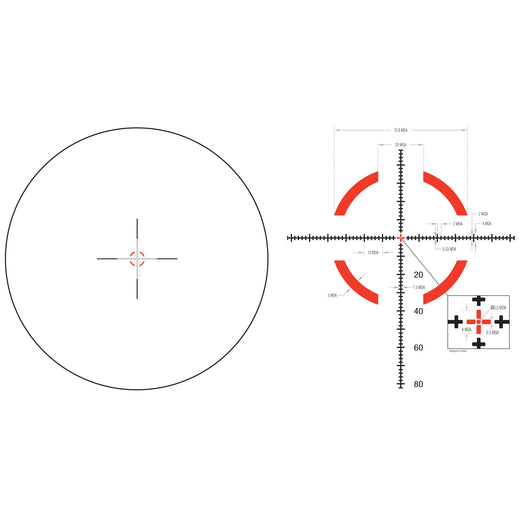 Trijicon Credo HX 1-6x24 FFP MOA Red Hunting Riflescope | MPN: CRHX624-C-2900021 | UPC: 719307403291 - 4