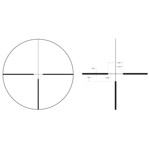 Trijicon Huron 3-9x40mm Riflescope with German #4 Crosshair, 1 in. Tube, HR940-C-2700004 - 4