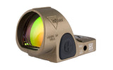 Trijicon SRO Red Dot Sight Coyote Brown - Round Window - Available in 1, 2.5, and 5 MOA Versions - 7075 T6 Aluminum - RMR Footprint