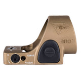 Trijicon SRO Green Dot Sight Coyote Brown - Round Window - 2.5 MOA Dot - 7075 T6 Aluminum - RMR Footprint