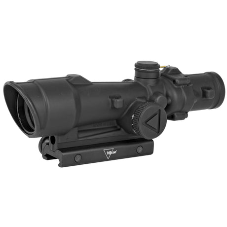 Trijicon ACOG 3.5x35 LED Riflescope with Red Chevron .223 BDC Reticle (TA110-C-100491). Durable fixed power optic for precision shooting.