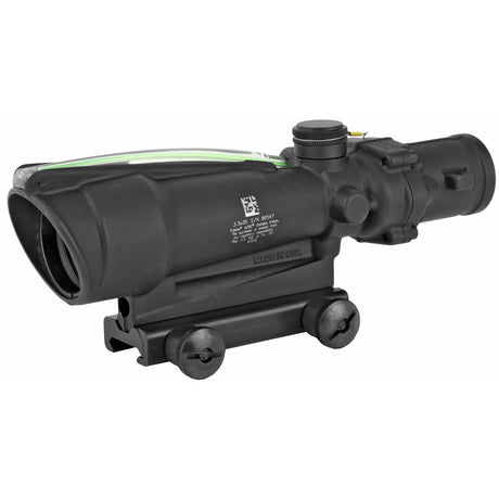 Trijicon ACOG 3.5x35 Riflescope (.308 Caliber) with illuminated Green Horseshoe BDC Reticle and TA51 Mount (TA11H-308G) for durable, all-weather performance.