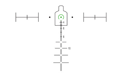 Trijicon ACOG 3.5x35 Riflescope Green Horseshoe .308 Reticle w/TA51 Mount (MPN: TA11H-308G, UPC: 719307303478) - 4