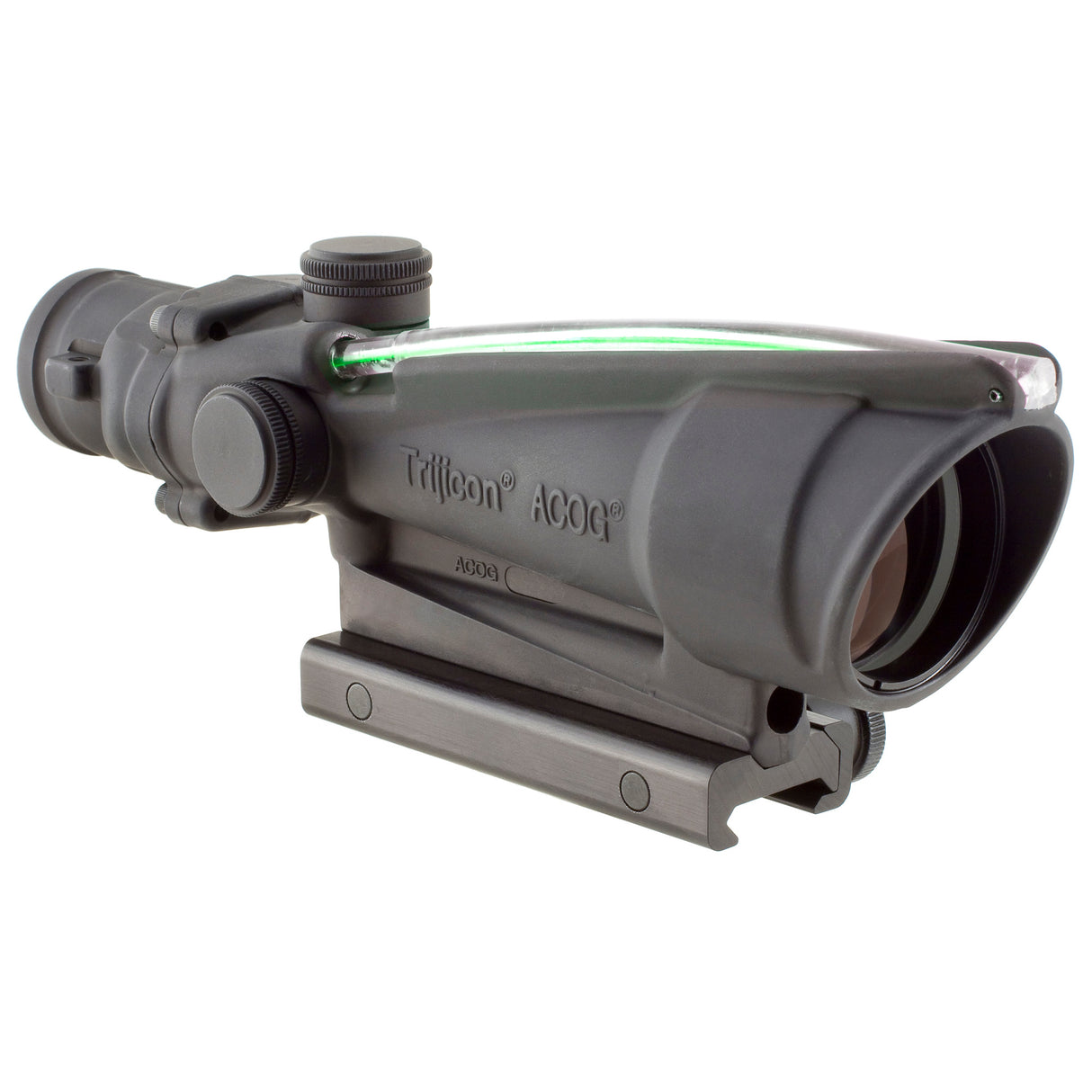Trijicon ACOG 3.5x35 Riflescope Green Horseshoe Reticle .223 (TA11H-G, UPC: 719307303454) - 2