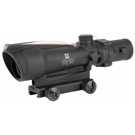 Trijicon ACOG 3.5x35 Riflescope with TA51 Mount, Illuminated Horseshoe Reticle, and .223 Caliber BDC. Fixed power scope for tactical use (MPN: TA11H).