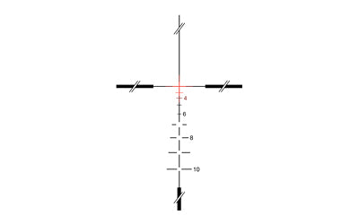 Trijicon ACOG 3.5x35 Red XHR .223 Fixed Power Riflescope (MPN: TA11J, UPC: 719307302730) - 5