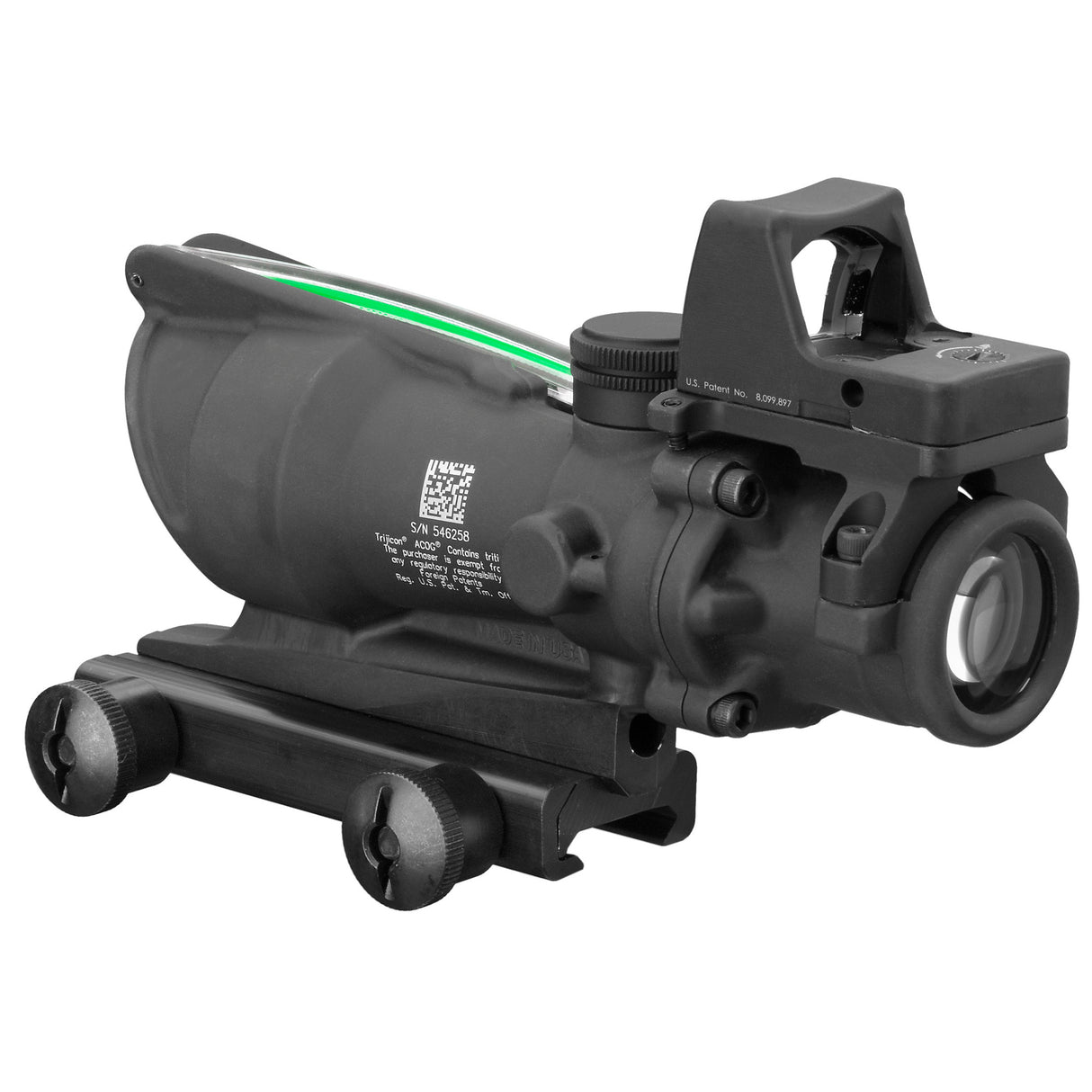 Trijicon ACOG 4x32 Riflescope Green XHR Reticle with RMR, .223 Caliber (MPN: TA31-C-100552) - 4