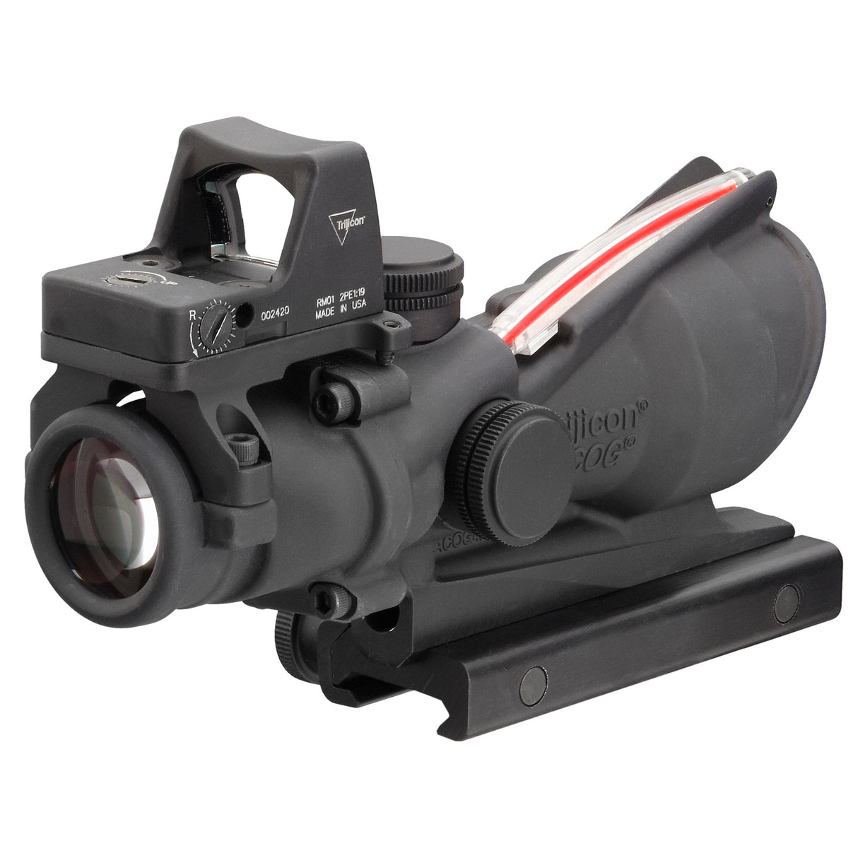 Trijicon ACOG 4x32 Fixed Power Riflescope Red Chevron .223 with RMR (MPN: TA31-D-100549, UPC: 719307311770) - 3