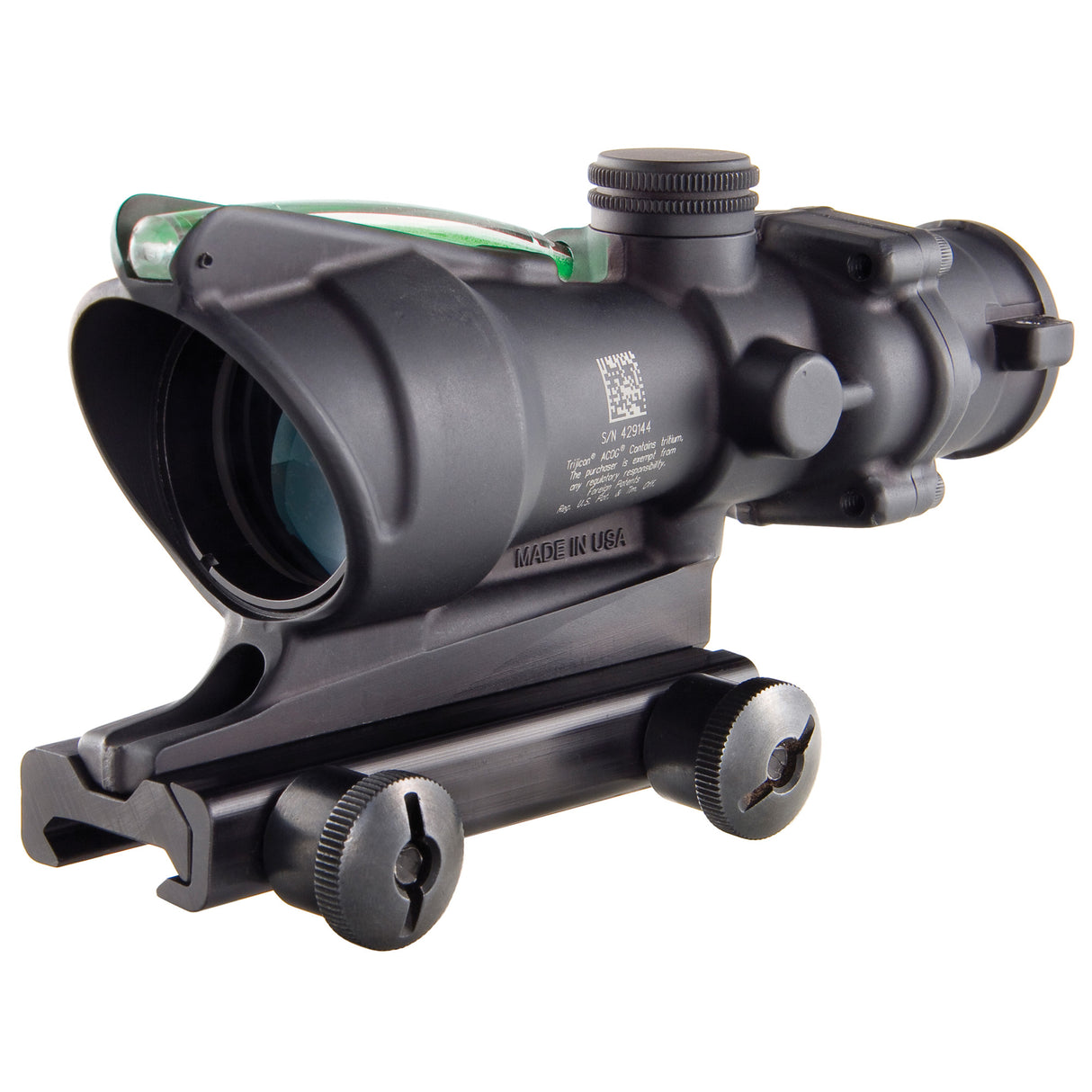 Trijicon ACOG 4x32 Riflescope Green Horsehoe/Dot .223 Reticle (TA31H-G) | UPC 719307303027 - 2