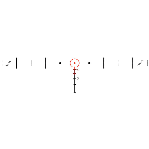 Trijicon ACOG 4x32 Riflescope with Red Horseshoe .223 Reticle (TA31H) - UPC: 719307302525 - 4