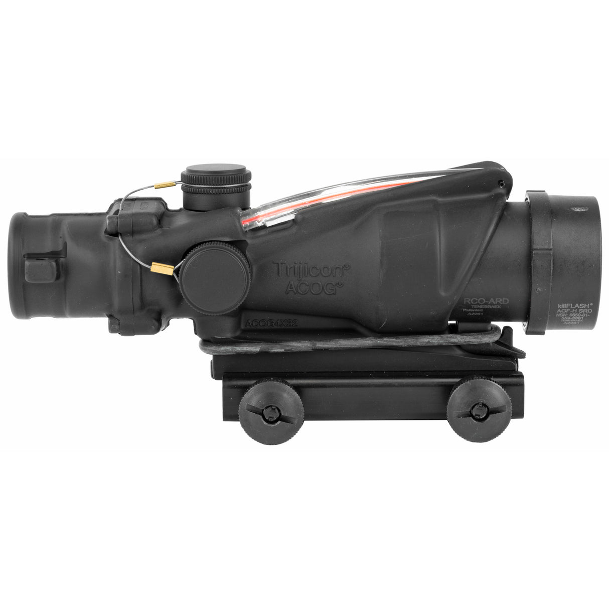 Trijicon ACOG RCO 4x32 Fixed Power Riflescope Red Chevron M4 Reticle (TA31RCO-M4CP) - 3