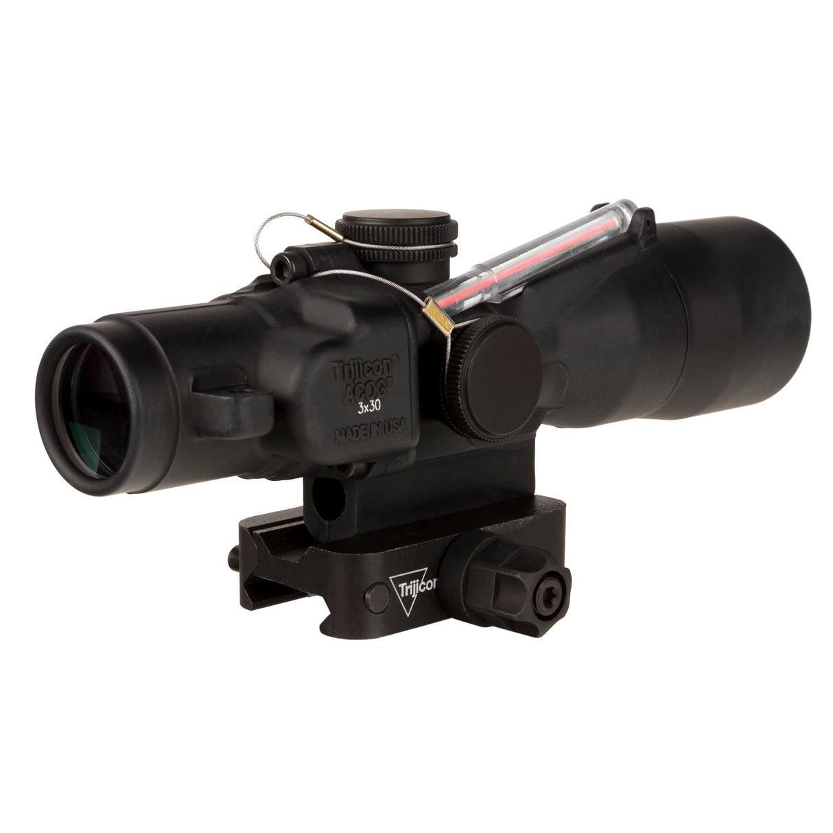 Trijicon ACOG 3x30 Riflescope Red Chevron .223 Reticle (MPN: TA33-C-400378, UPC: 719307313842) - 3