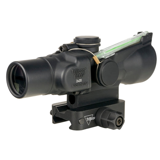 Trijicon ACOG 2x20 Dual Illuminated Green Crosshair Riflescope w/ Q-LOC Mount (TA47-C-400341) - 2