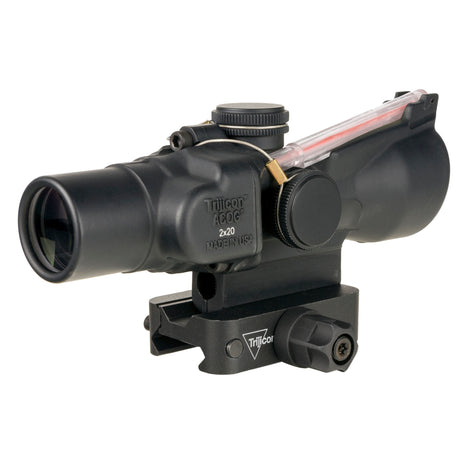 Trijicon ACOG 2x20 Dual Illuminated Red Crosshair Riflescope w/ Q-LOC Mount (TA47-C-400343) - 2