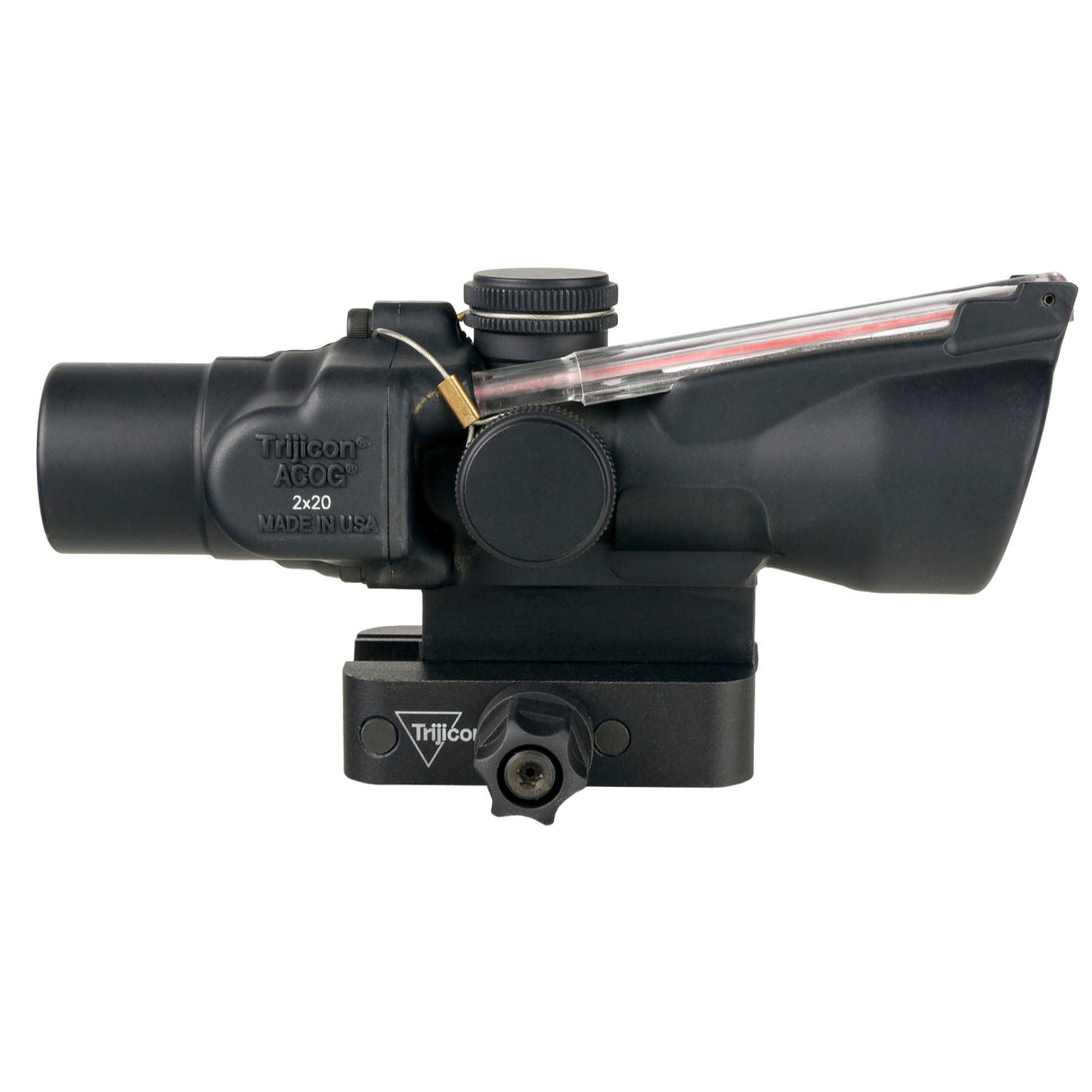 Trijicon ACOG 2x20 Dual Illuminated Red Crosshair Riflescope w/ Q-LOC Mount (TA47-C-400343) - 3