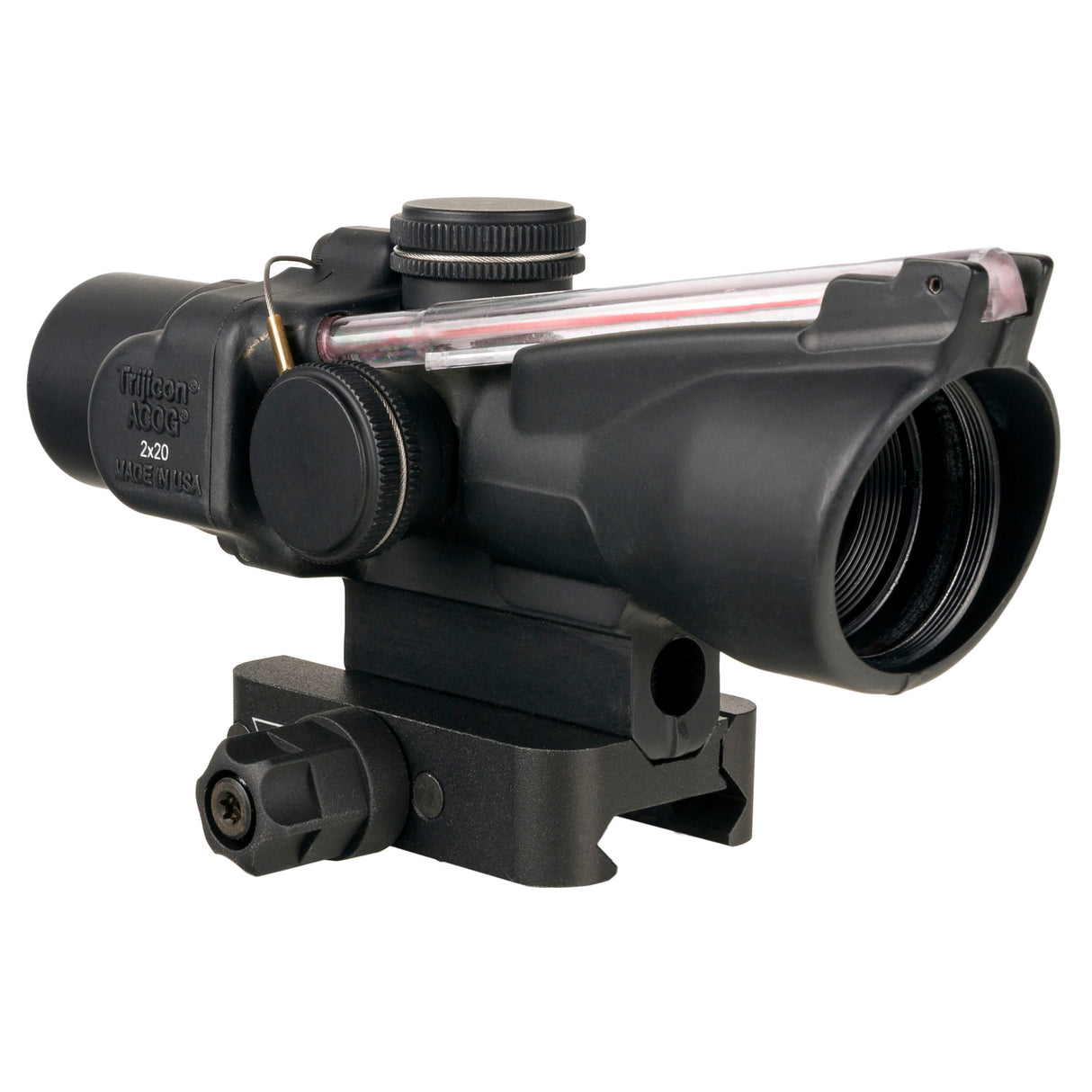 Trijicon ACOG 2x20 Dual Illuminated Red Crosshair Riflescope w/ Q-LOC Mount (TA47-C-400343) - 4