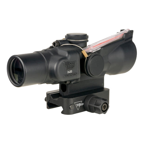 Trijicon ACOG 2x20mm Dual Illuminated RTR 9mm PCC Riflescope with Q-LOC Mount (TA47-C-400387) - 2