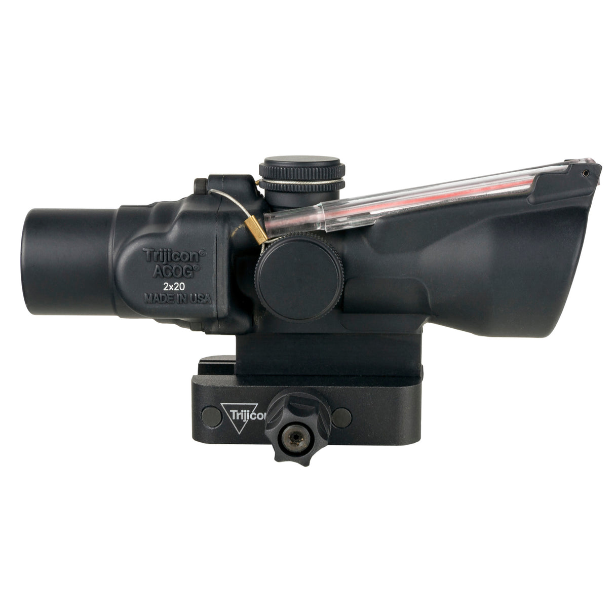 Trijicon ACOG 2x20mm Dual Illuminated RTR 9mm PCC Riflescope with Q-LOC Mount (TA47-C-400387) - 3