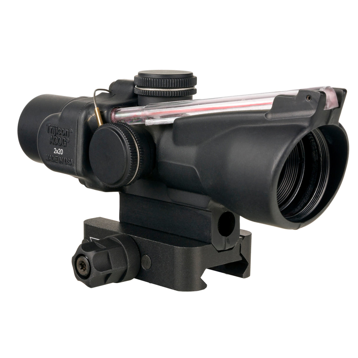 Trijicon ACOG 2x20 Dual Illuminated Rifle Scope with RTR .223 Reticle and Q-LOC Mount (TA47-C-400388) - 4