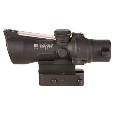 Trijicon ACOG 3x24 Fixed Power Riflescope (.223 Caliber) with Illuminated Red Horseshoe/Dot Reticle, built for durability (TA50-C-400348).