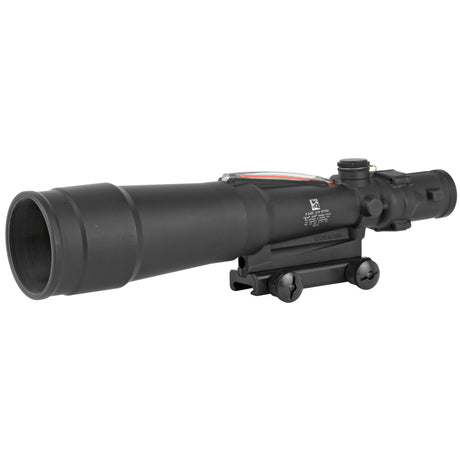 Trijicon ACOG 5.5x50 fixed power riflescope (TA55A) with illuminated Red Chevron .308 reticle for extreme durability and precision.