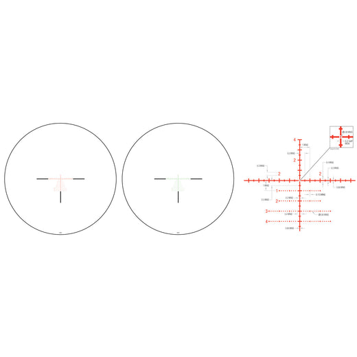 Trijicon Tenmile 3-18x44 FFP Riflescope MRAD R/G Illuminated Reticle (TM1844-C-3000002) - 4