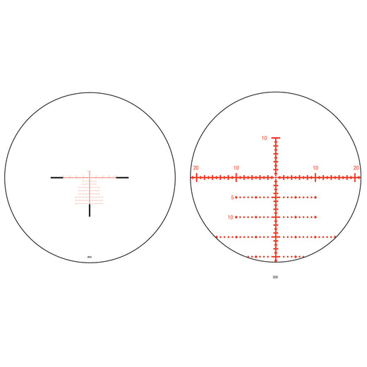 Trijicon Tenmile 4.5-30x56 FFP Riflescope - MOA Reticle, Dual Illuminated (TM3056-C-3000012) - 4