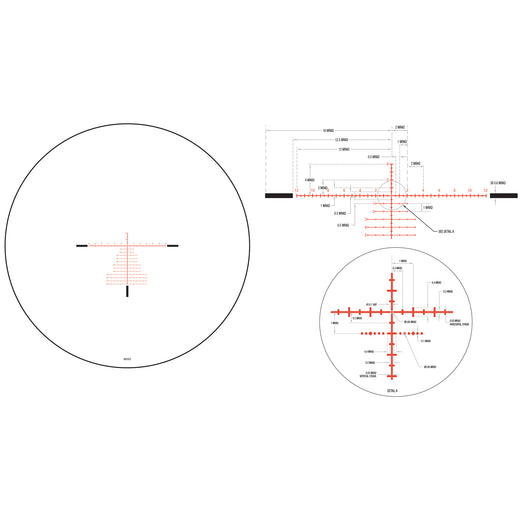 Trijicon Tenmile 4.5-30x56 FFP MRAD Long-Range Riflescope (TM3056-C-3000013) - 4
