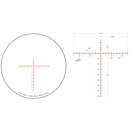 Trijicon Tenmile 4.5-30x56 SFP MOA Riflescope (MPN: TM3056-C-3000014) Long-Range Optic - 4