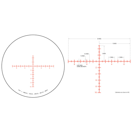 Trijicon Tenmile 5-50x56 ELR Riflescope, Second Focal Plane, MOA R/G Reticle (MPN: TM5056-C-3000016) - 4