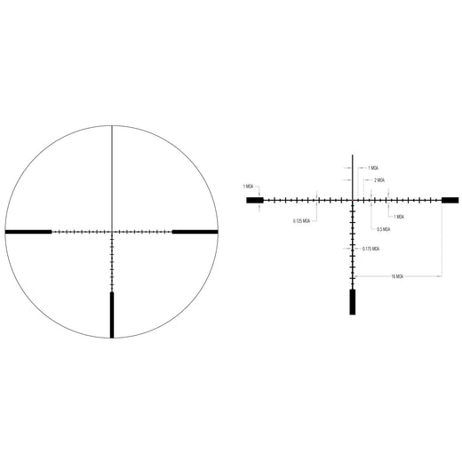 Trijicon Tenmile HX 6-24x50 MOA Red Illuminated Hunting Riflescope (MPN: TMHX2450-C-3000003, UPC: 719307403697) - 4