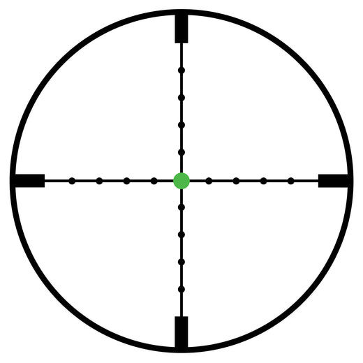 Trijicon AccuPoint 3-9x40 Riflescope with Green MDot Reticle (MPN: TR20-2G, UPC: 719307400429) - 4