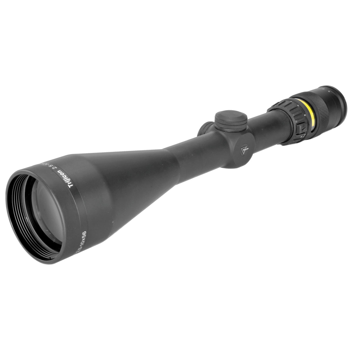 Trijicon AccuPoint 2.5-10x56 Riflescope (TR22-1) with Standard Duplex Reticle and Battery-Free fiber optic/tritium illumination for low light.