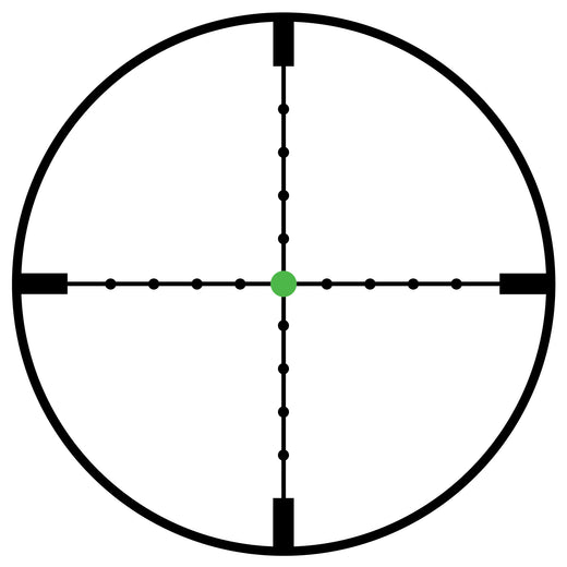Trijicon AccuPoint 2.5-10x56 Riflescope with Green Mil-Dot Reticle (TR22-2G) - 5