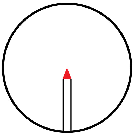 Trijicon AccuPoint 2.5-10x56mm Riflescope, Red Triangle Post Reticle, 30mm Tube (TR22R) - 4