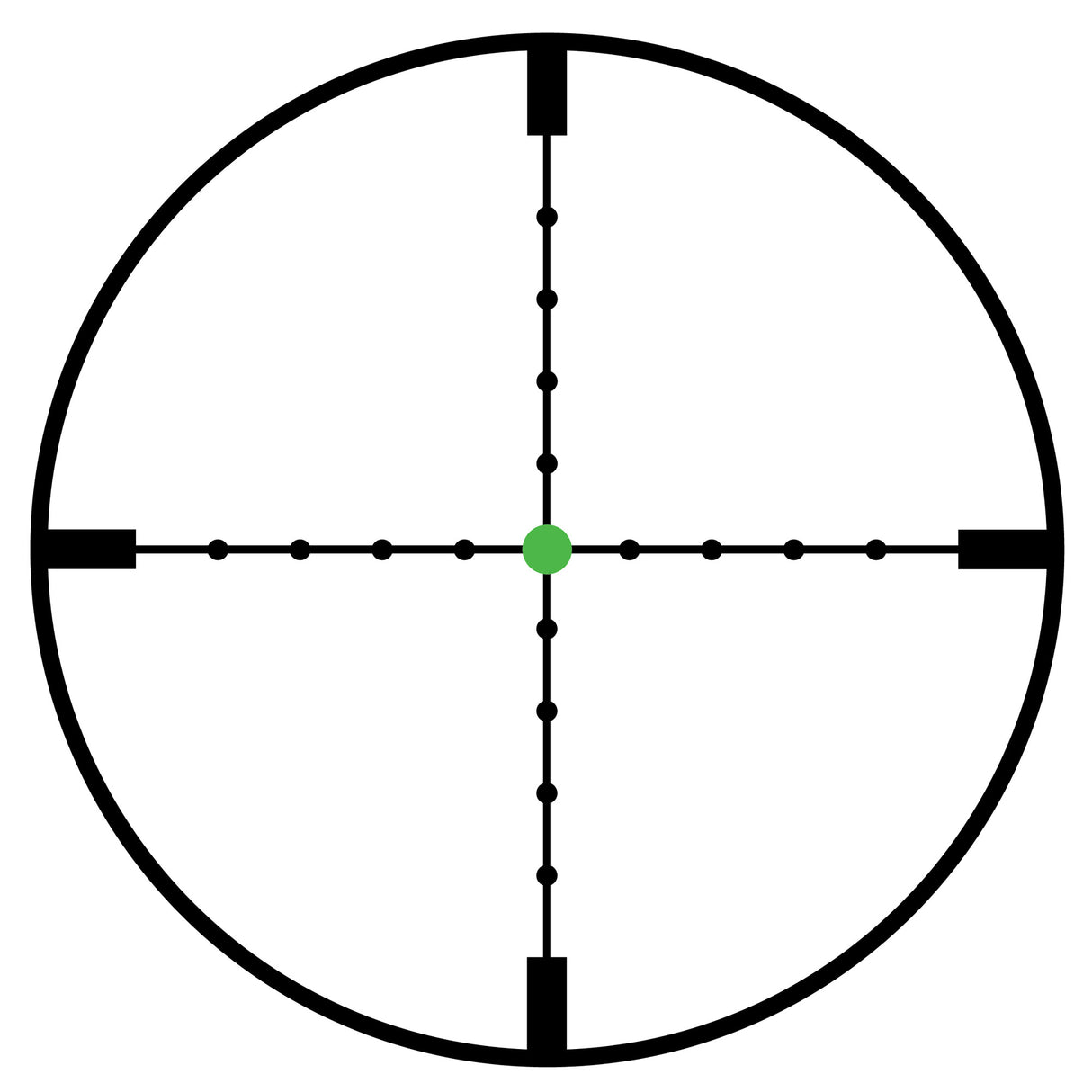 Trijicon AccuPoint 5-20x50 Riflescope with Green Dot Reticle (MPN: TR23-2G, UPC: 719307400535) - 5