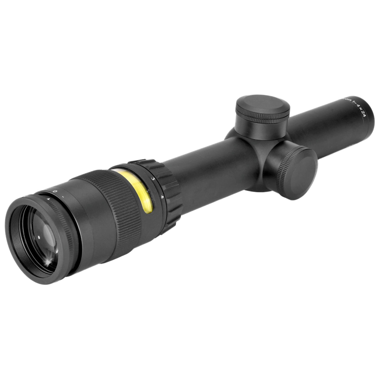 Trijicon AccuPoint 1-4x24 Riflescope with Standard Duplex Green Reticle (MPN: TR24-C-200071, UPC: 719307400375) - 1