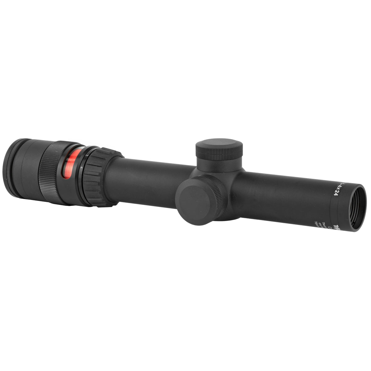Triangular Reticle Trijicon AccuPoint 1-4x24 Riflescope: Red Triangle Reticle (TR24R ...