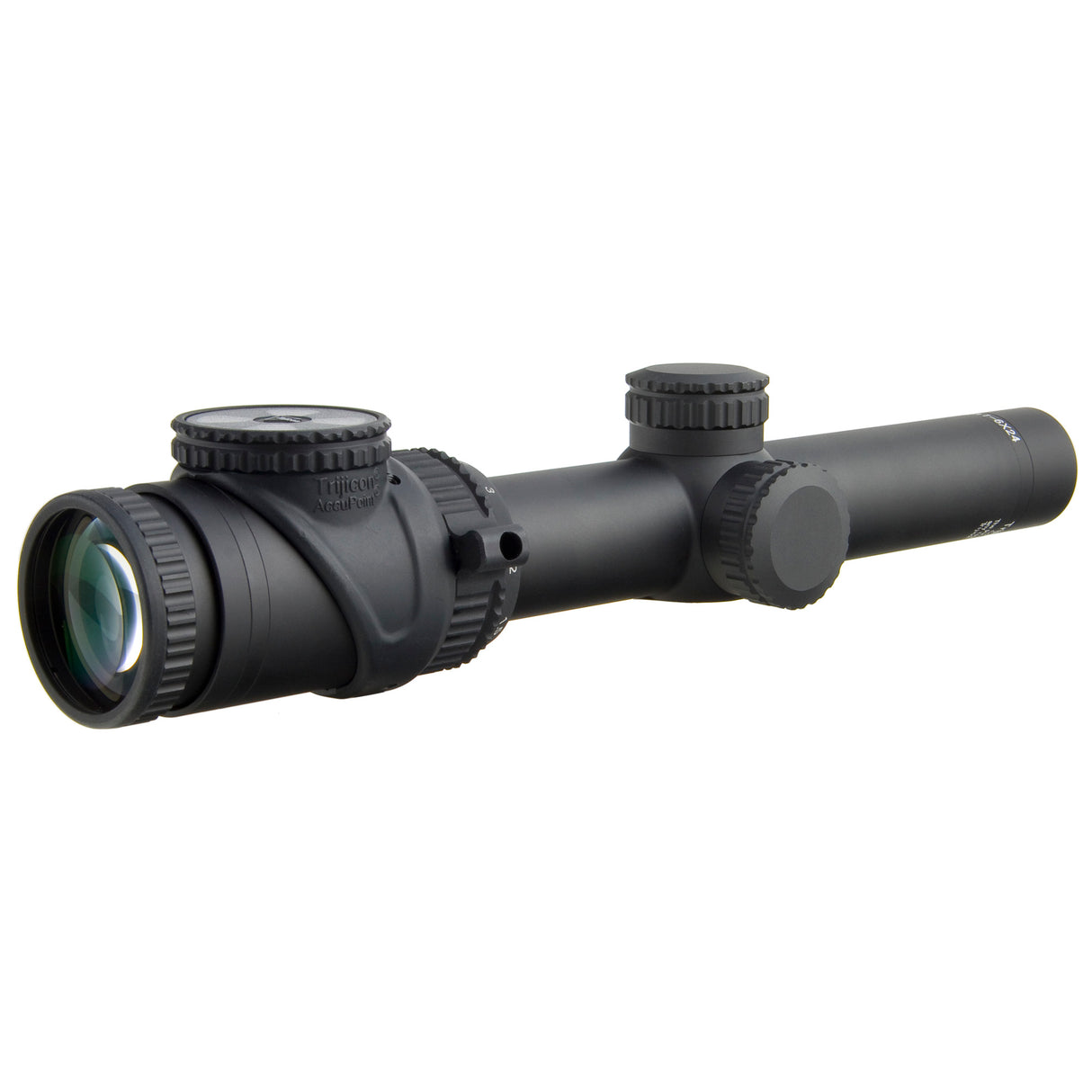Trijicon AccuPoint 1-6x24 variable riflescope (TR25-C-200089) with battery-free illuminated Green Dot Reticle for superior sporting rifle performance.