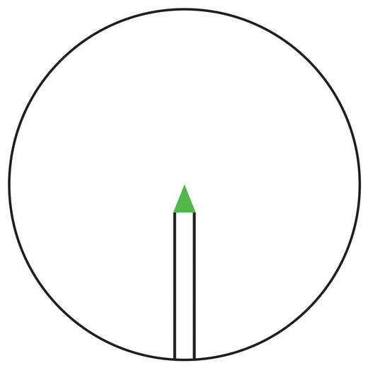 Trijicon AccuPoint 2.5-12.5x42mm BAC Riflescope with Green Triangle Post Reticle (TR26-C-200107) - 4