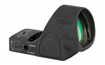 Trijicon SRO Red Dot Sight - Round Window - Available in 1, 2.5, and 5 MOA Versions - 7075 T6 Aluminum - RMR Footprint