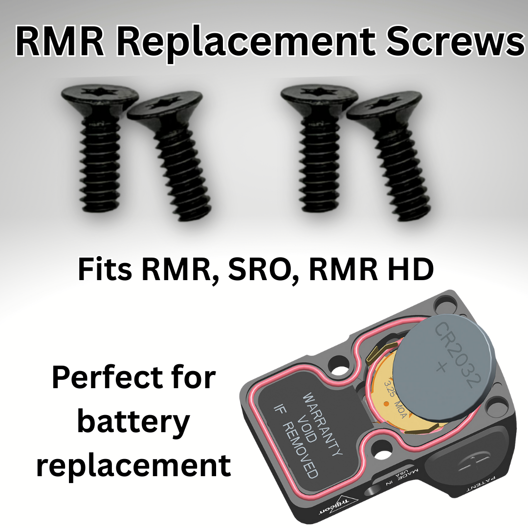 Trijicon RMR, RMR HD & SRO Replacement Screws - 6-32 Thread (Not For R ...
