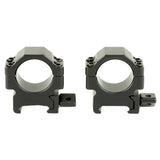 Leapers Pro Max 1-Inch Medium Scope Rings Rings in Black - 1