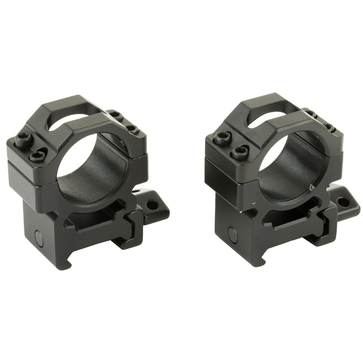 Leapers Pro Max 1-Inch Medium Scope Rings Rings in Black - 1