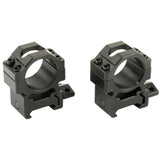 Leapers Pro Max 1-Inch Medium Scope Rings Rings in Black - 1