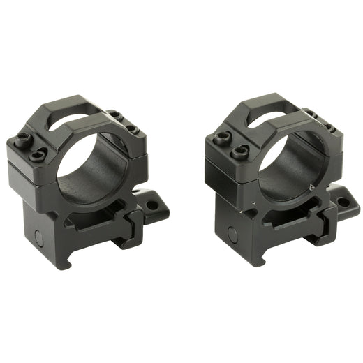 Leapers Pro Max 1-Inch Medium Scope Rings Rings in Black - 1