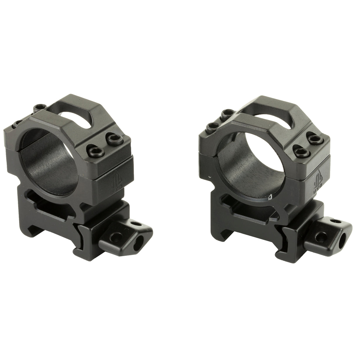 Leapers Pro Max 1-Inch Medium Scope Rings Rings in Black - 2