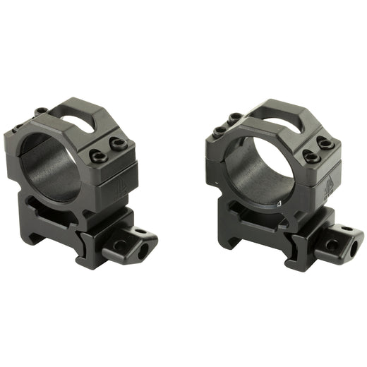 Leapers Pro Max 1-Inch Medium Scope Rings Rings in Black - 2